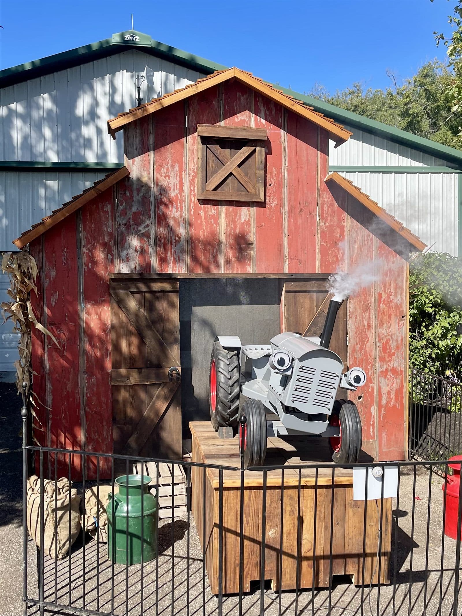 Zack the Tractor at Kuipers Family Farm